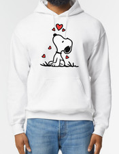 Snoopy Hearts Jumper Hoodie