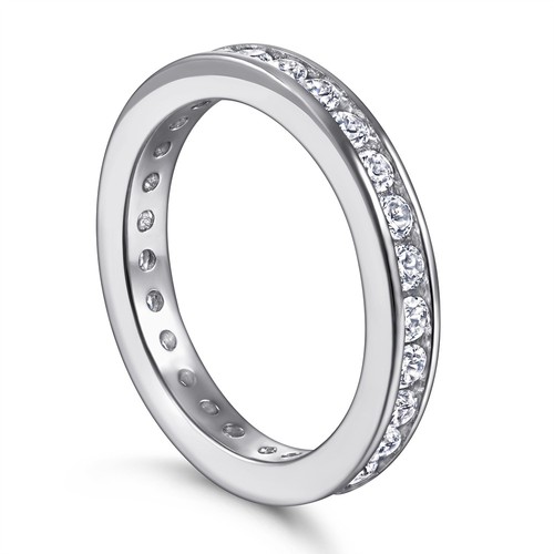 Ladies eternity ring 3mm