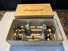 Vintage Campagnolo Record Small Flange Hubs Rare 24/24 Hole in Original Box