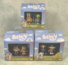 3 x Bluey 2 Figure Packs