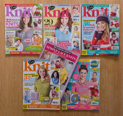 Let knit magazine - knit, issues