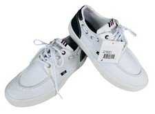 US SPORTS White/Blue Canvas
