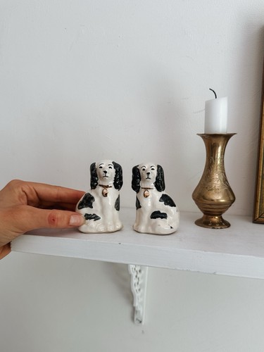 Pair mini vintage black - black, &