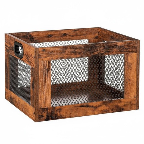 Vinyl storage crate with - vinyl,