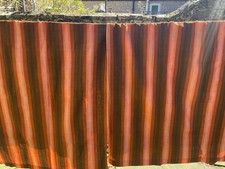 Vintage Retro Orange Striped