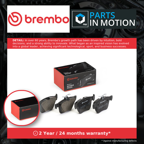 Brake pads set rear - brake,
