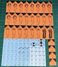 Gunslinger variant Critters, 105 counters, rules 1 page & quick ref 4 pages