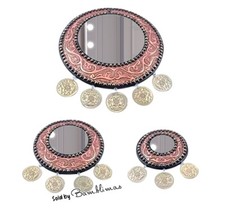 3 Pcs Antique Bronze Egyptian