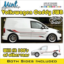 VW CADDY Side Stripes SPORT