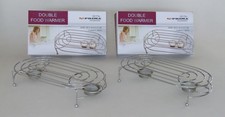 Double Food Warmer with Tea Lights x2, Prima Houseware - used
