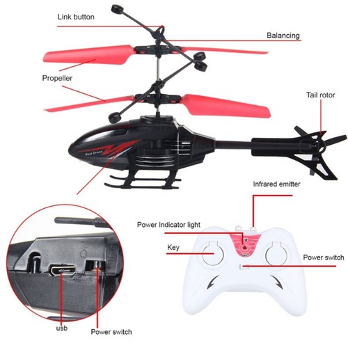 Remote control aircraft for - control,