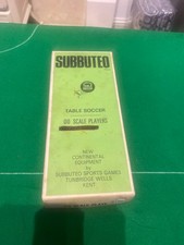 Subbuteo H/W  REF 23 Bradford 9 outfield players and Goalkeeper in VGC.