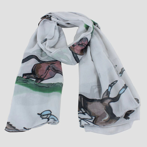 Grays 1922 horse racing - grays, scarf