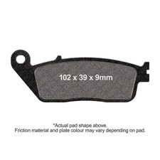 EBC Brake Pads DMX Black Front