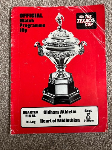 Oldham hearts texaco - v,