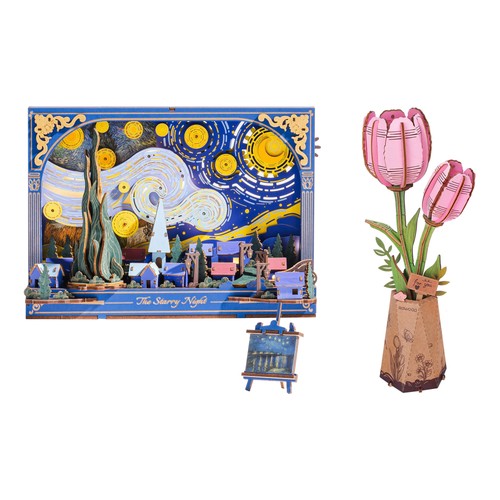 Rowood wooden puzzle - wooden,