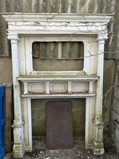 Edwardian Wooden Fire Surround