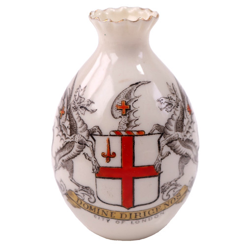 Goss crested china - china, london