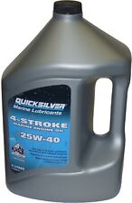 4 Litre Quicksilver 25W40 Inboard Marine Sterndrive Engine Oil for Mercruiser 4L