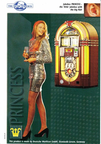 Wurlitzer princess juke - wurlitzer, cd