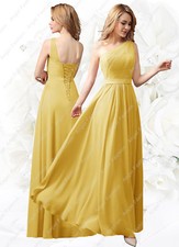 Long Chiffon Lace Evening