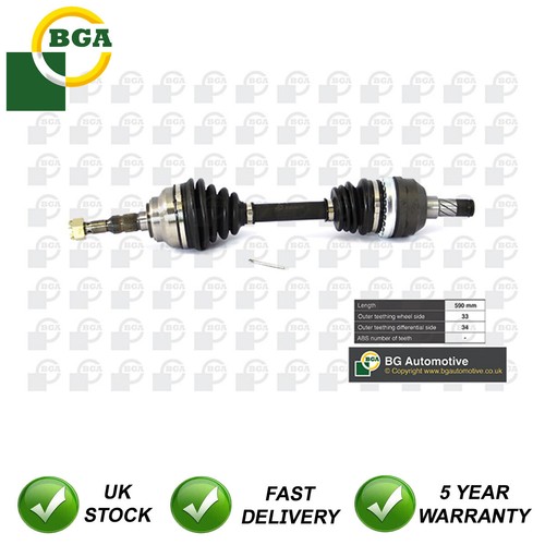 Driveshaft front left bga fits - bga,