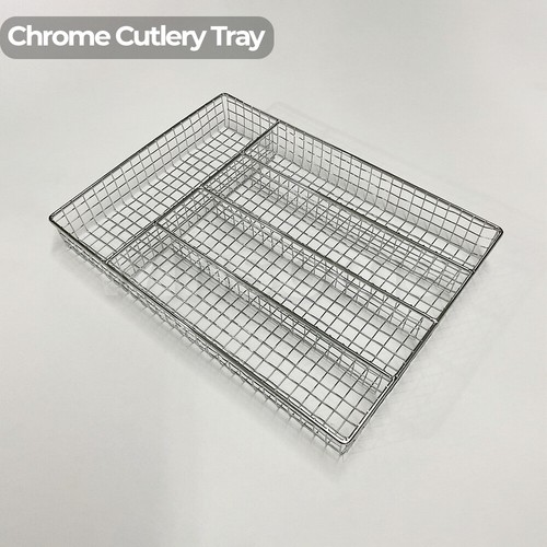 Large wire chrome - large, tray
