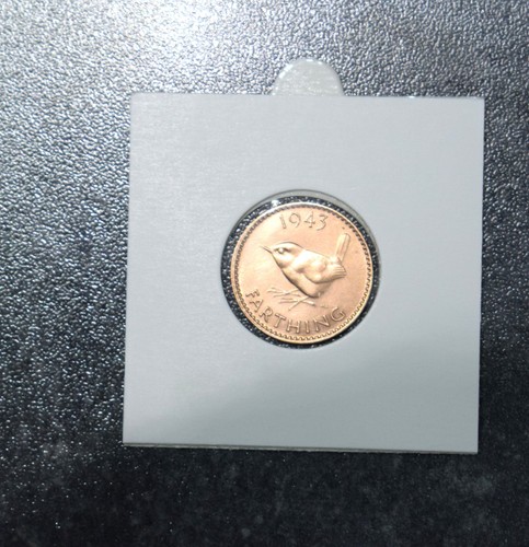 Coin penny farthing in - gb,