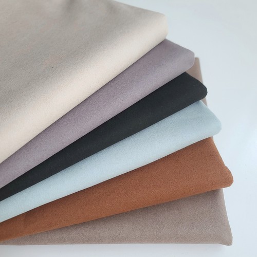 Microfibre faux suede fabric - faux,