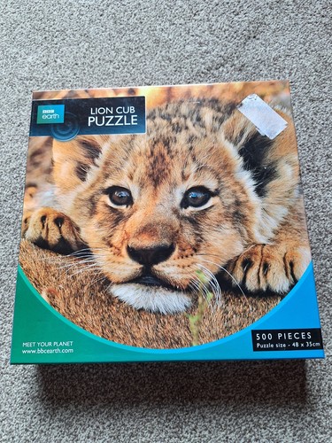 Bbc earth lion cub puzzle - earth,
