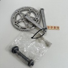 Vintage Stronglight  Alloy 49D ? 42/52  Chainset & Bottom Bracket Set  9989