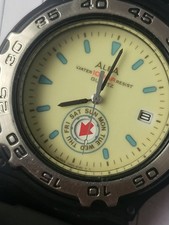 ALBA Water 10bap Resist QUARTZ It's A Need Battery Mens Watch Used