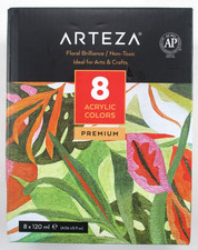 Arteza Acrylic Paint, Set of 8
