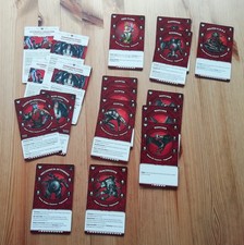 Malifaux M4E faction cards -