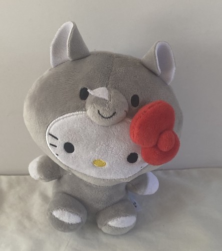 Hello kitty plush grey - kitty,