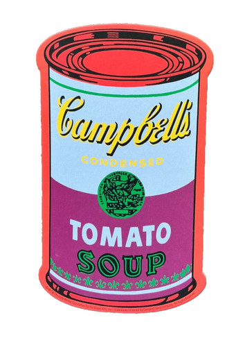Andy warhol tomato soup - warhol, can