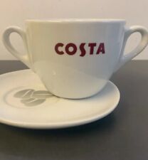 COSTA COFFEE LARGE CUP DOUBLE HANDLE - No Saucer