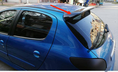 Rear trunk spoiler - rear, wing