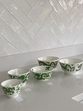 Porcelain Coalport Broseley  Green Dragon Antique  Bowl Sugar Slop c1880 1920