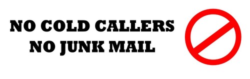 Cold callers junk mail - junk,