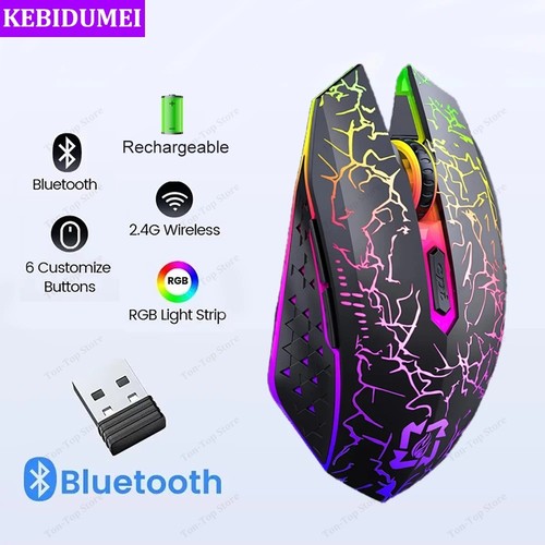 Rgb gaming mouse bluetooth - gaming,