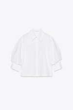 BNWT ZARA White Poplin Shirt