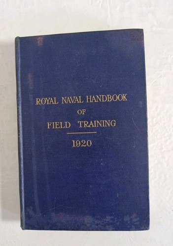 Antique royal naval handbook - antique,