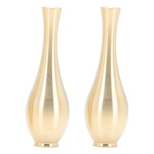2pcs Creative Brass Vase