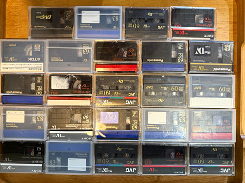 Used minidv recordable - used,