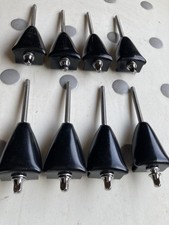 PDP Black Bass Drum Tension Rods & Claws Hardware x8 *VGC* 