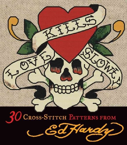 Love kills slowly cross stitch - love, cross-stitch