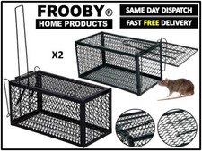 2 x RAT CATCHER SPRING CAGE
