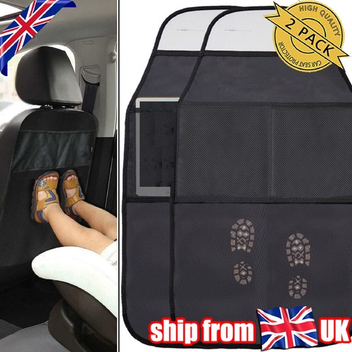 Car seat back protector - 2x,