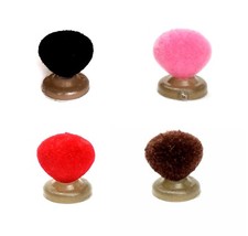 Safety Nose Velvet Triangle Plush Craft Teddy Bear Bulk Bundle Joblot Wholesale